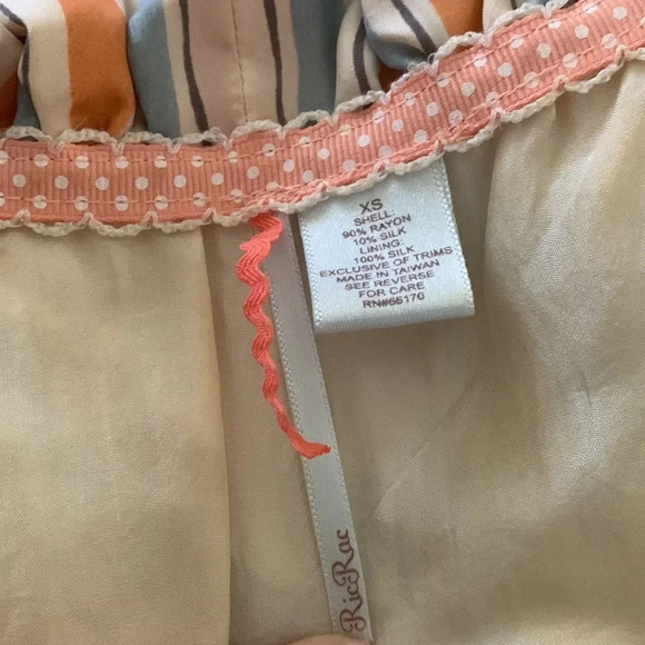 RIC RAC by ANTHROPOLOGIE Florist's Holiday Dress in Orange - Picture 9 of 9